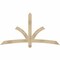 Ekena Millwork Davenport Rough Sawn Timber Gable Bracket, Douglas Fir, 72"W x 39"H x 2"D x 4"F, 13/12 Pitch GBW072X39X0204DAV00RDF - alternate 1